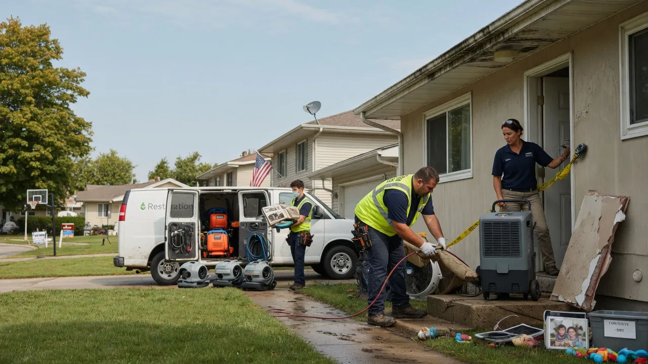 Water Damage Restoration in Manistee, MI near me